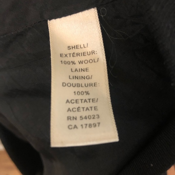 Banana Republic black wool skirt size 6 - Picture 6 of 6